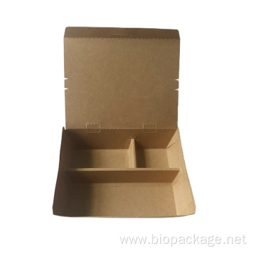 Disposable Multiple Paper Box Lunch Box Take Away